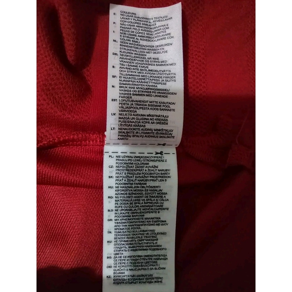 Adidas FAU Polo Mens Size 2XL Flint Area United Soccer Club Embroidered Logo Red - Picture 15 of 16
